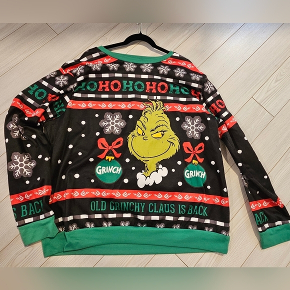 dr seuss Tops - Grinch Christmas ugly sweater holiday oversized xl